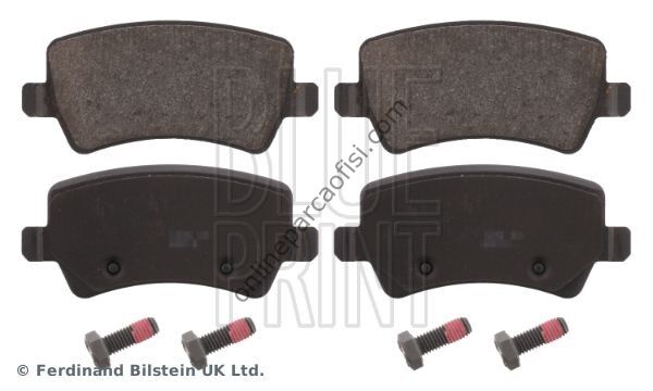 BLUE PRINT ADF124202 | FORD MONDEO/LAND ROVER/S60/GALAXY/KUGA/S-MAX FREN BALATASI ARKA