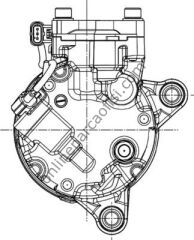 BEHR ACP 1355 000S | FORD FIESTA KLIMA KOMPRESÖRÜ