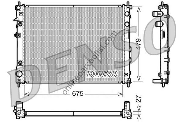 DENSO DRM36012 | JAPON TRIBECA SU RADYATÖRÜ