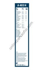 BOSCH 3397008998 | VW T6-CADDY-SCALA SILECEK SÜPÜRGESI ARKA