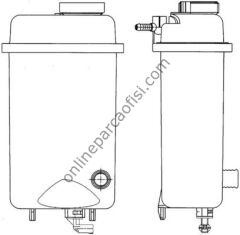 BEHR BHR CRT 52 000S | BMW E38-E39 RADYATÖR YEDEK SU DEPOSU