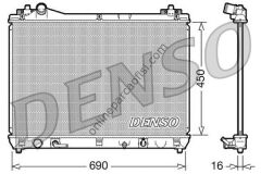 DENSO DRM47017 | JAPON GRAND VITARA KLIMA RADYATÖRÜ