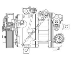 BEHR ACP 1370 000S | BMW E81-E82-E87-E88-E90-E91-E92-E93-E60-E61 KLIMA KOMPRESÖRÜ