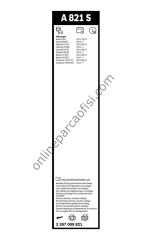 BOSCH 3397009821 | VW T5-T6-AMAROK SILECEK SÜPÜRGESI ÖN TAKIM