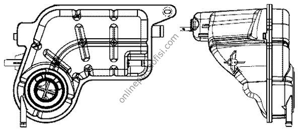 BEHR CRT 81 001S | VW A6 RADYATÖR YEDEK SU DEPOSU