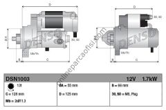 DENSO DSN1003 | JAPON RAV4 (A3) MARS MOTORU
