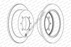 FERODO DDF1141 | JAPON LANCER (CS) FREN DISKI ARKA