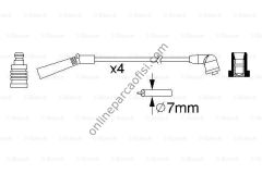 BOSCH 0986357157 | JAPON LANCER (C6, CA, CB) BUJI KABLOSU TAKIM