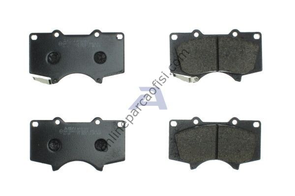 AISIN AIS BPTO-1017 | JAPON HILUX (GUN135,125,126) 15- : (KUN26) 3.0 D4D 09-15 LAND CRUISER PRADO (J12) 03-09 (J15) 09-17 PAJERO (V9) 07- FREN BALATASI ÖN