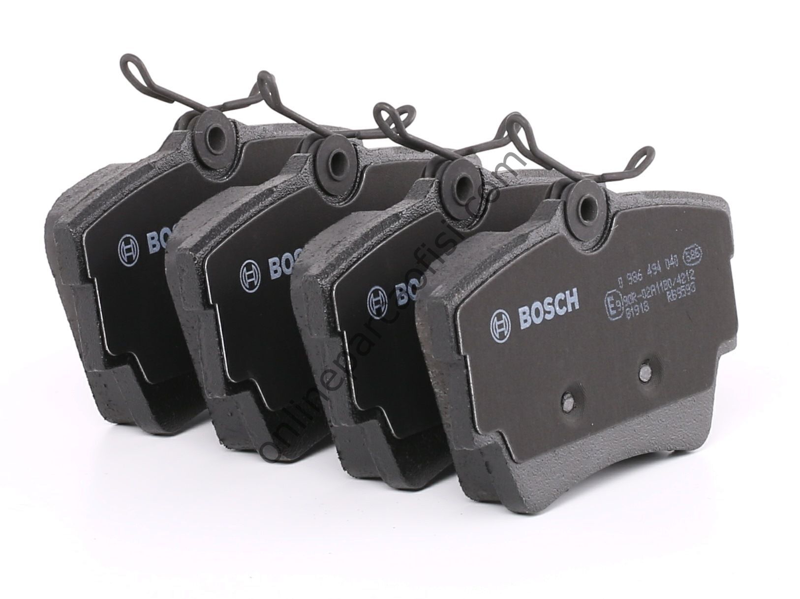 BOSCH BCH 0986494040 | RENAULT TRAFIC II-III/NISSAN NV300/TALENTO/VIVARO FREN BALATASI ARKA