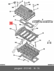 PSA 0131.40 | KÜLBÜTÖR KAPAK CIVATASI