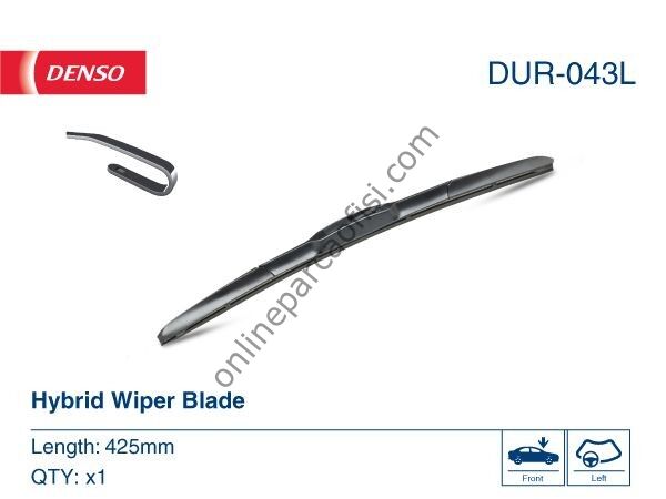 DENSO DUR-043L | JAPON RAV4 (A3) SILECEK SÜPÜRGESI ÖN SAG
