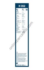 BOSCH 3397011430 | UNI SIRION SILECEK SÜPÜRGESI ARKA