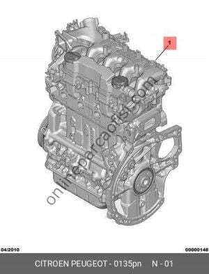 PSA 0135.PN | PARTNER TEPEE KOMPLE MOTOR