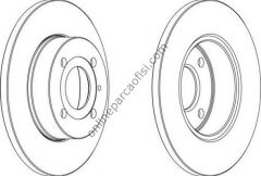 FERODO DDF1271 | BMW X3 E83- E83 LCI FREN DISKI ÖN