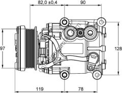 BEHR ACP 22 000P | FORD FOCUS/CONNECT KLIMA KOMPRESÖRÜ