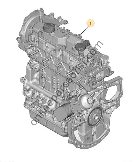 PSA 0135.QY | 308/3008/5008/PARTNER/FOCUS KOMPLE MOTOR
