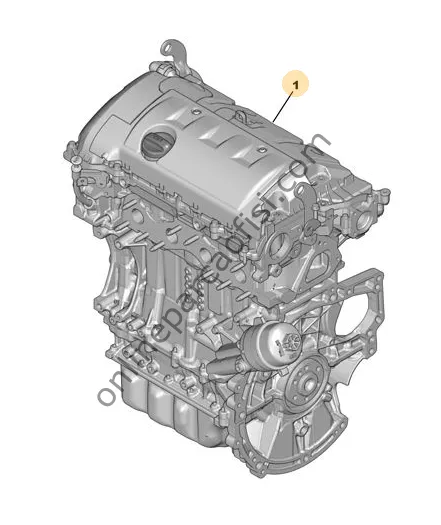 OE-PSA 0135.QT | PSA 207/208/308 KOMPLE MOTOR