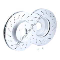 BOSCH 0986479408 | MERCEDES 204-212-207 FREN DISKI ÖN