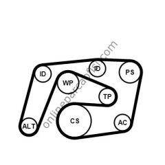 CONTITECH C 6PK2260K1 | MERCEDES W203-211-639 V KAYIS SETI