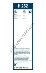 BOSCH 3397011965 | JAPON RAV4 (A4) SILECEK SÜPÜRGESI ARKA