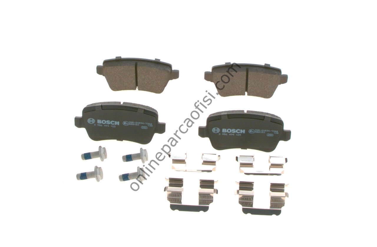 BOSCH 0986494125 | FIAT CROMA FREN BALATASI ÖN