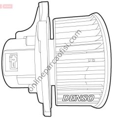 DENSO DEA43003 | KORE SORENTO KALORIFER MOTORU
