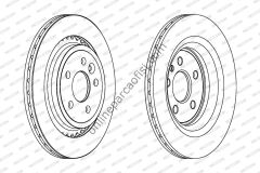 FERODO DDF1681C | VOLVO S60/S80/V60/V70/XC60 FREN DISKI ARKA