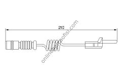 BOSCH 1987474969 | VW LT-SPRINTER FREN BALATA FISI
