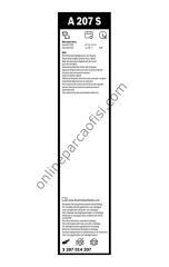 BOSCH 3397014207 | MERCEDES W246-242 SILECEK SÜPÜRGESI ÖN TAKIM