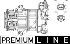 BEHR ACP 654 000P | FORD FOCUS/KUGA/PUMA KLIMA KOMPRESÖRÜ