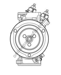 BEHR ACP 654 000P | FORD FOCUS/KUGA/PUMA KLIMA KOMPRESÖRÜ