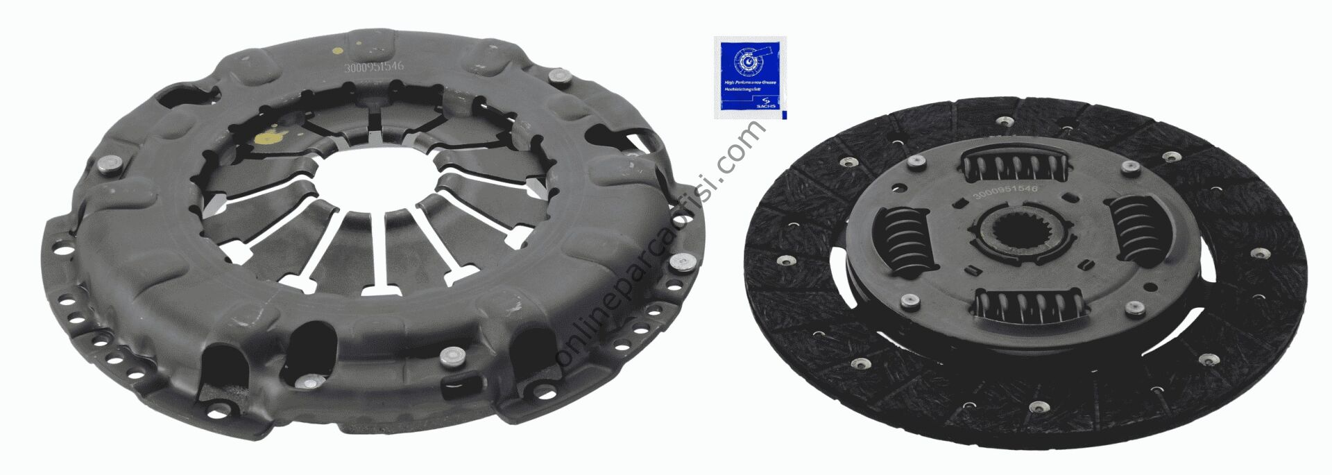 SACHS 3000 951 546 | FIAT EGEA/FIAT 500/ALFA-MITO DEBRIYAJ SETI