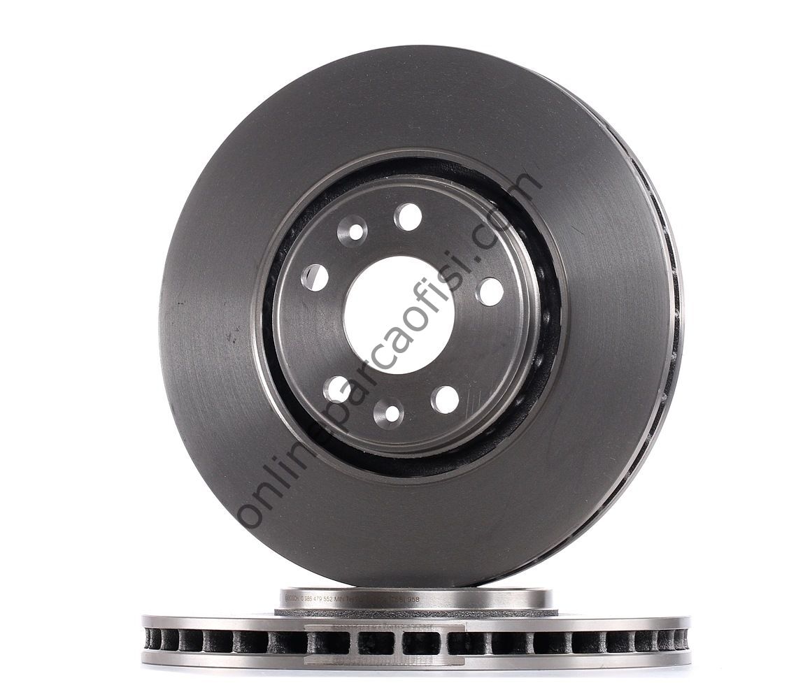 BOSCH 0986479552 | RENAULT CLIO IV/ GRAND SCENIC III/ LAGUNA LATITUDE/ MEGANE TALISMAN FREN DISKI ÖN