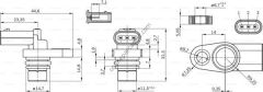 BOSCH BCH 0232103099 | MERCEDES 176-246-242 EKSANTRIK DEVIR SENSÖRÜ