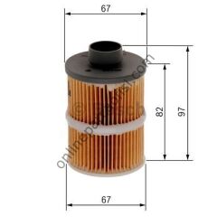 BOSCH 1457070001 | FIAT ALBEA/DOBLO/PUNTO/DUCATO-BOXER-JUMPER-OPEL ASTRA -CORSA YAKIT FILTRESI
