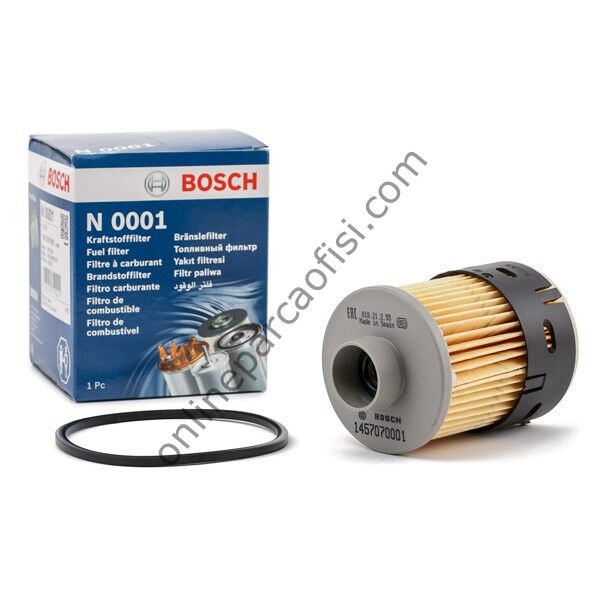 BOSCH 1457070001 | FIAT ALBEA/DOBLO/PUNTO/DUCATO-BOXER-JUMPER-OPEL ASTRA -CORSA YAKIT FILTRESI