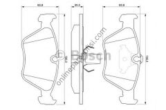 BOSCH BCH 0986424485 | BMW E39 FREN BALATASI ÖN