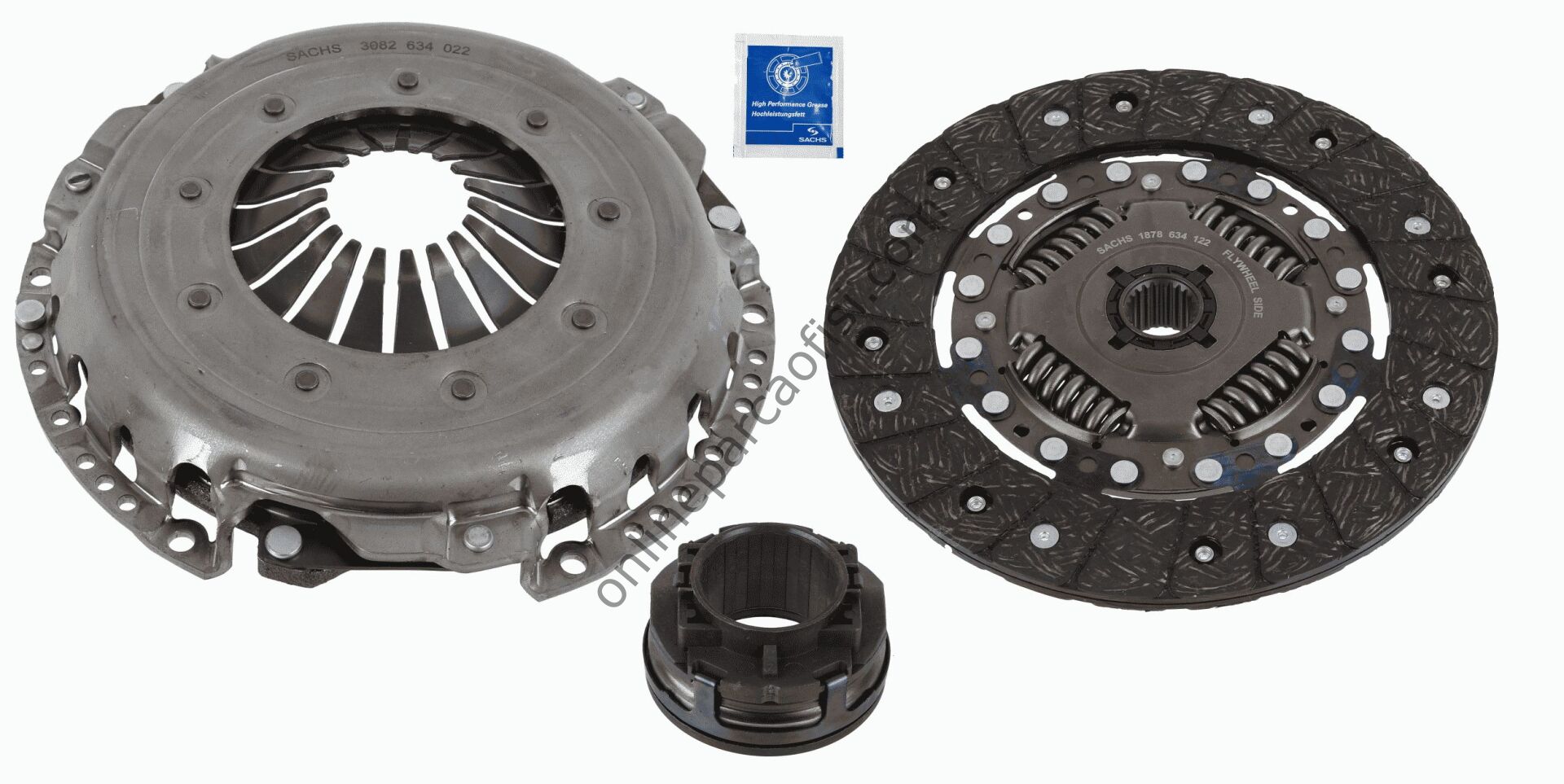 SACHS 3000 951 637 | VW A100 DEBRIYAJ SETI