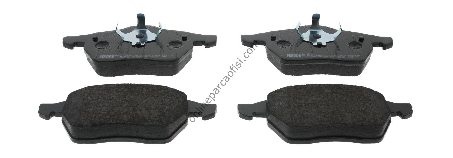 FERODO FDB1167 | VW PASSAT-A4 FREN BALATASI ÖN