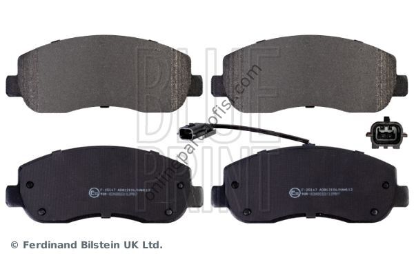 BLUE PRINT BLU ADN142156 | RENAULT MASTER-III/MOVANO B/NISSAN NV400 FREN BALATASI ÖN