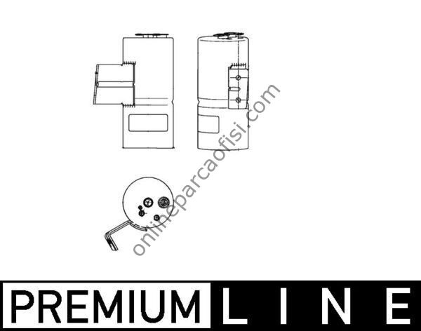 BEHR AD 225 000P | MERCEDES W414 KLIMA TÜPÜ