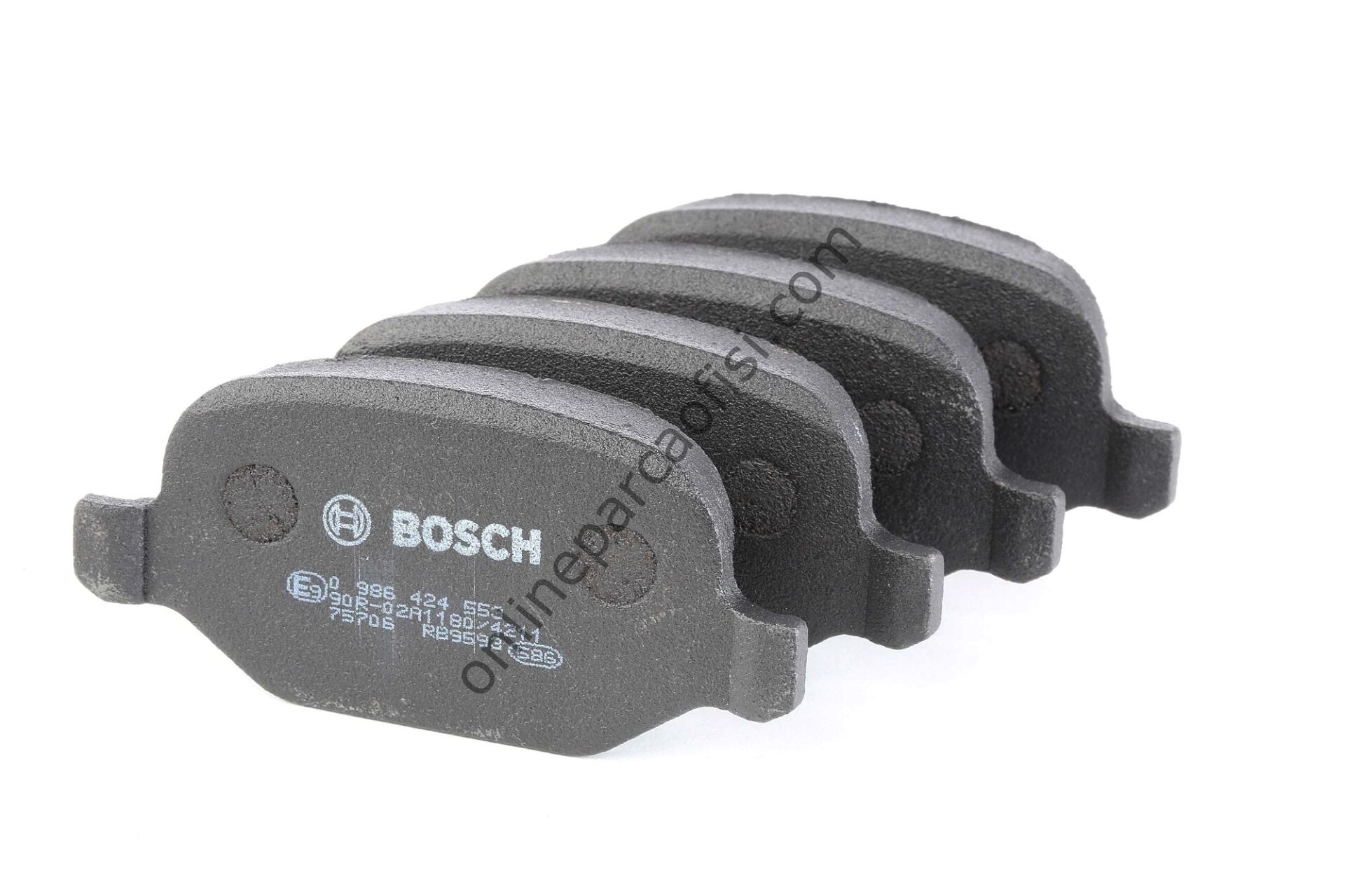 BOSCH 0986424553 | FIAT LINEA FREN BALATASI ARKA