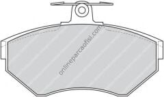 FERODO FDB1312 | VW GOLF3-POLO-POLO CLASSIC-CADDY FREN BALATASI ÖN