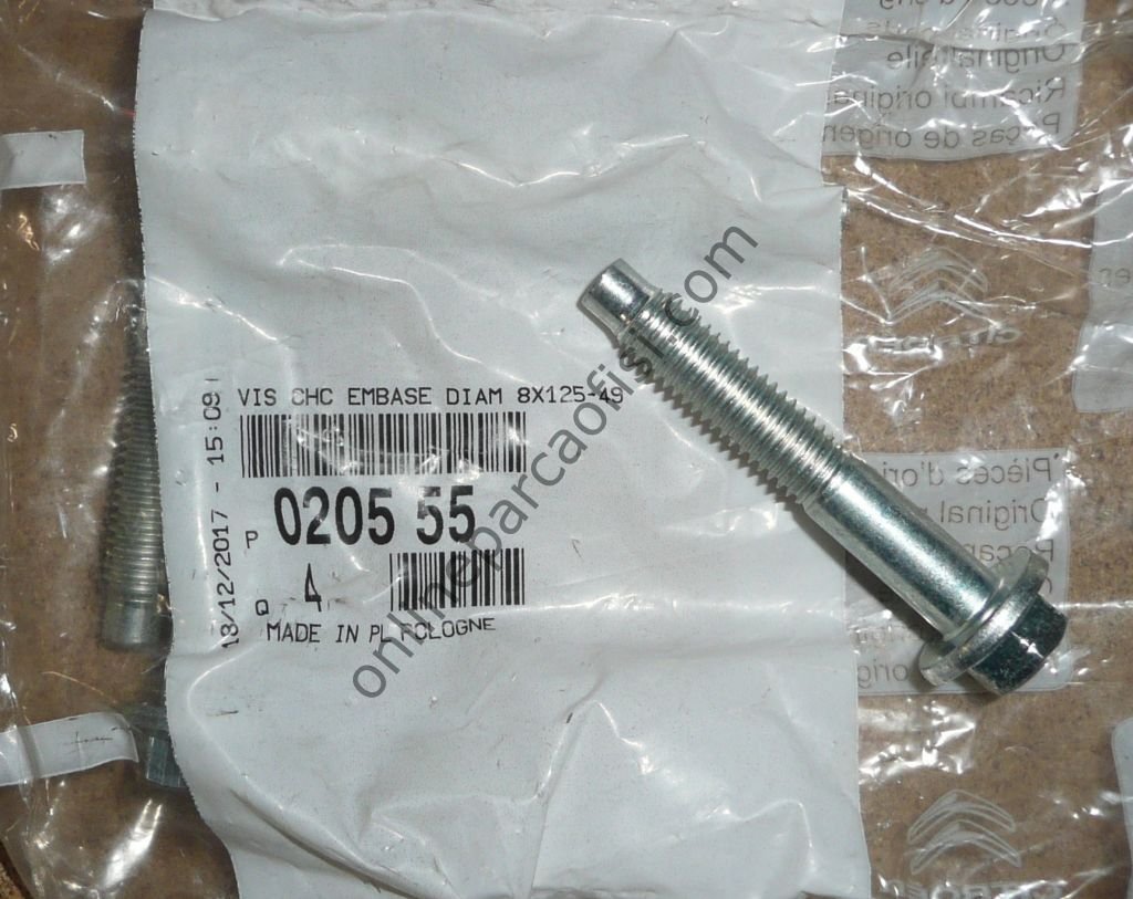 OE-PSA 0205.55 | PSA PEUGEOT KÜLBÜTOR KAPAK SAPLAMASI