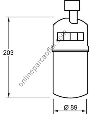 BEHR AD 275 000S | RENAULT MEGANE / KANGOO KURUTUCU FILTRE