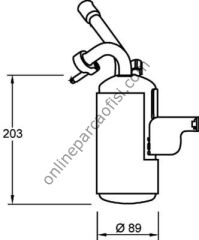 BEHR AD 276 000P | FORD CONNECT KLIMA TÜPÜ