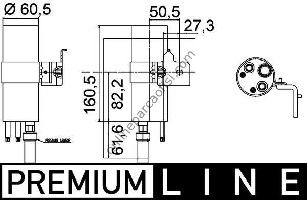 BEHR AD 290 000P | FORD FIESTA KLIMA TÜPÜ