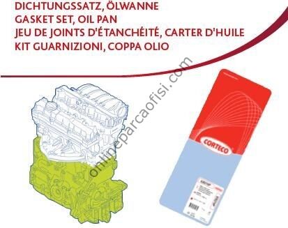CORTECO 83428634 | BMW E34-E36 TAKIM CONTA ALT