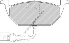 FERODO FDB1398 | VW GOLF4-GOLF5-JETTA-BORA-POLO-A3-LEON FREN BALATASI ÖN